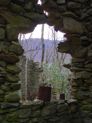 stone house old sugarlands trail smokies - 1